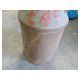 Rusty Milk Can and Cover...