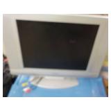 20 Inch Sylvania TV with Cords...