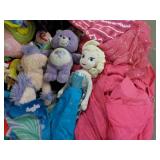Lot of Stuffed Animals and costumes...