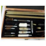 Gun Cleaning Kit in Wood Box...