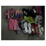 Lot of Girls Clothing and Shoes Siz...