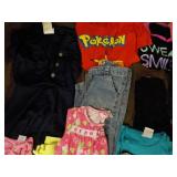Lot of Girls Clothing and Shoes Siz...