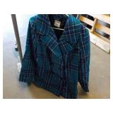 New Old Navy Jrs coat size L Blue P...