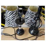 2 Lamps with Shades...