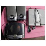 Craig CD Alarm with speakers and DV...