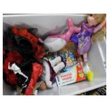 Toy Lot in a Winnie Pooh Tub and Co...