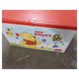 Toy Lot in a Winnie Pooh Tub and Co...