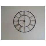 Large Metal Clock