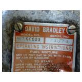Vintage David Bradley Chainsaw