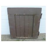 Vintage Painted Barn Door