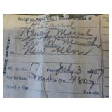 Antique Paper Items
