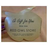 Vintage Red Owl