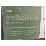 Vintage Croquet Set