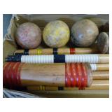 Vintage Croquet Set
