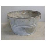Vintage Galvanized Steel Tub