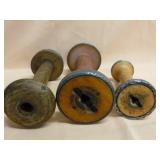 Antique Wooden Spools