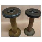 Antique Wooden Spools