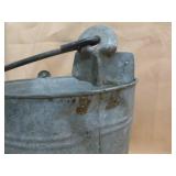 Vintage Galvanized Steel Pails