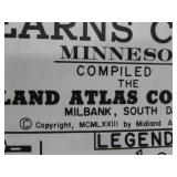 Vintage County Atlas Book