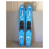 Vintage Wooden Skis