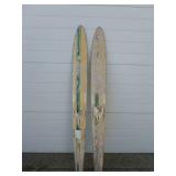 Vintage Wooden Skis