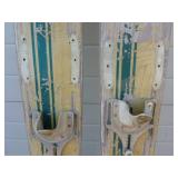 Vintage Wooden Skis