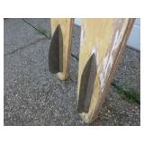 Vintage Wooden Skis