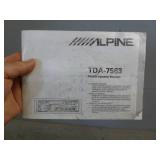 Alpine Car Radio
