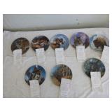 8 Hamilton Collection "Portraits of the Wild" Collector Plates