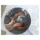 8 Hamilton Collection "Portraits of the Wild" Collector Plates