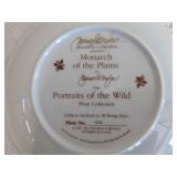 8 Hamilton Collection "Portraits of the Wild" Collector Plates