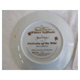 8 Hamilton Collection "Portraits of the Wild" Collector Plates