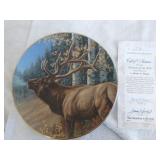 8 Hamilton Collection "Portraits of the Wild" Collector Plates