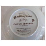 8 Hamilton Collection "Portraits of the Wild" Collector Plates