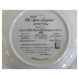 10 W.L. George Fine Chine "Last of Their Kind: The Endangered Species" Collector Plates
