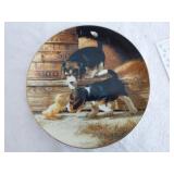 8 Hamilton Collection "Puppy Playtime" Plate Collection