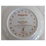 8 Hamilton Collection "Puppy Playtime" Plate Collection