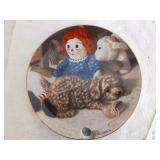 8 Hamilton Collection "Puppy Playtime" Plate Collection