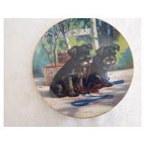 8 Hamilton Collection "Puppy Playtime" Plate Collection