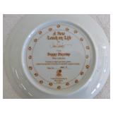 8 Hamilton Collection "Puppy Playtime" Plate Collection