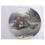 8 Hamilton Collection "Puppy Playtime" Plate Collection