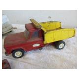 Vintage Tonka Truck with Cars