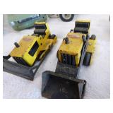 Vintage Tonka Truck with Cars