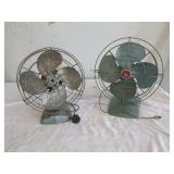 2 Vintage Fans