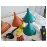 Funnels and Clamps