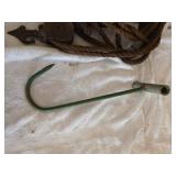 Vintage Pulley and Meat Hook