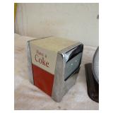 Coca-Cola Napkin Holder and Scale