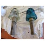 2 Vintage Insulators