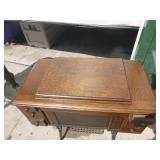 2 Vintage Sewing Machine Cabinets