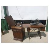 2 Vintage Sewing Machine
